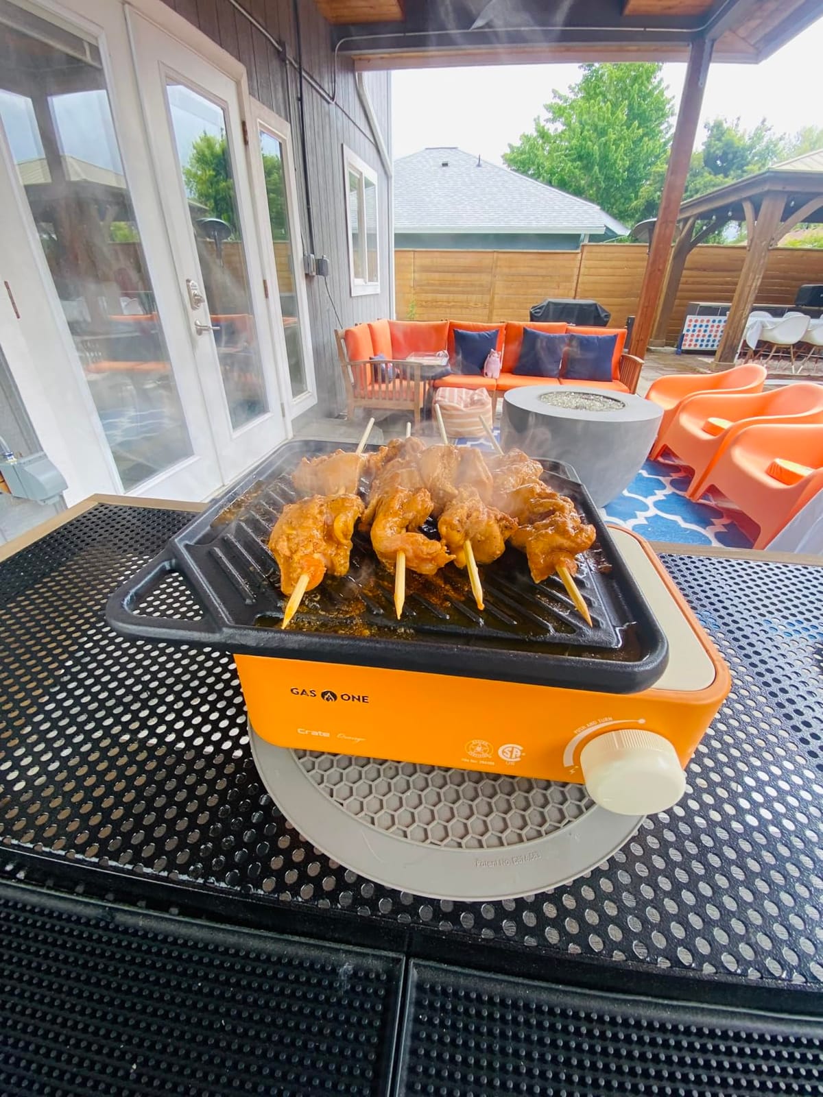 GGC Cast Iron Reversible Griddle | Double-sided Griddle Pan for Stove Tops and Gas Grills, 10