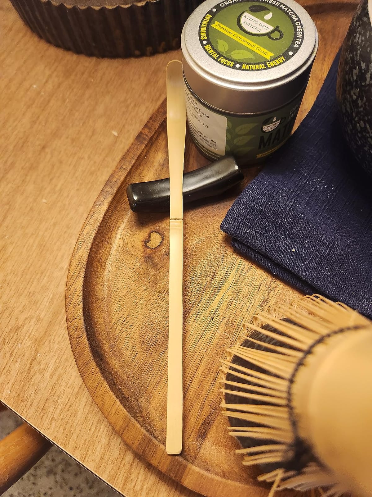 TEANAGOO Matcha Whisk Set Pink,Ceremony Matcha Set Kit Grident Pink,Matcha Tea Set for Making Breakfast/Latte,7 Pcs Matcha Whisk Set and Bowl with All Accessories,Gift for Family/Friend customer photo 2