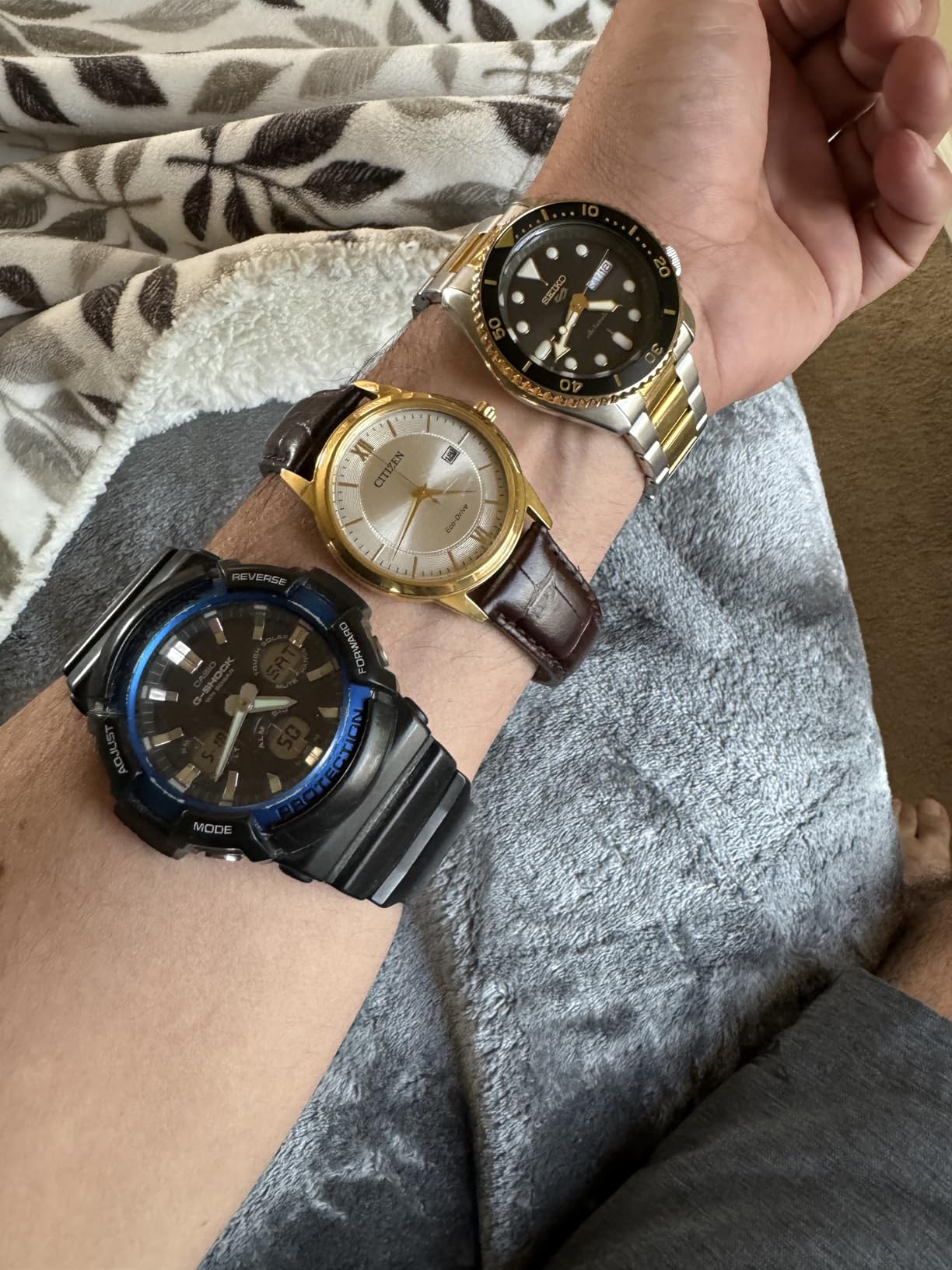 SRPK22, Men Sport, GMT, Mechanical, Automatic, Stainless, Two Tone, Charcoal Dial, 100m WR customer photo 2