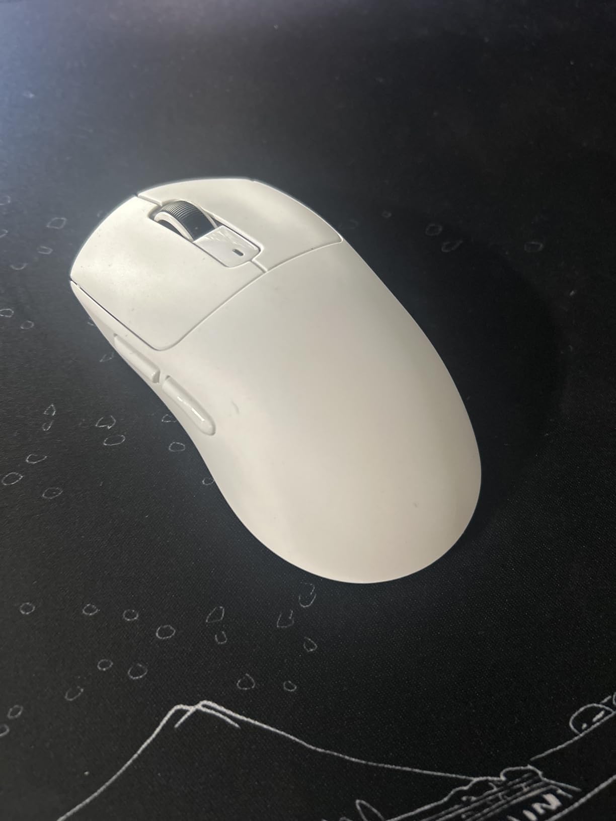ATTACK SHARK X3 49g Ultra-Lightweight Wireless Gaming Mouse, White | Bluetooth 5.2/2.4G Wireless/Wired, PAW3395 Gaming Sensor, 26K DPI, 200h Battery Life, Programmable Buttons for PC/Mac/Win customer photo 1