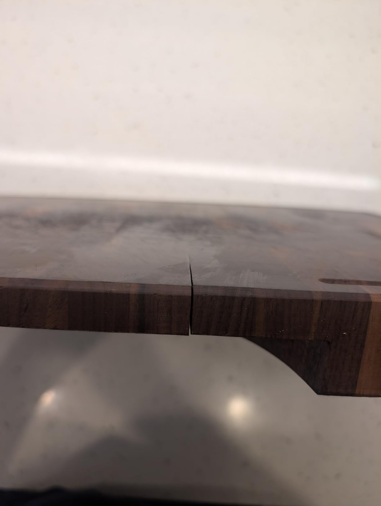 American Walnut Wood Cutting Board, End Grain Butcher Block for Kitchen | Black Walnut Grown in USA - 20