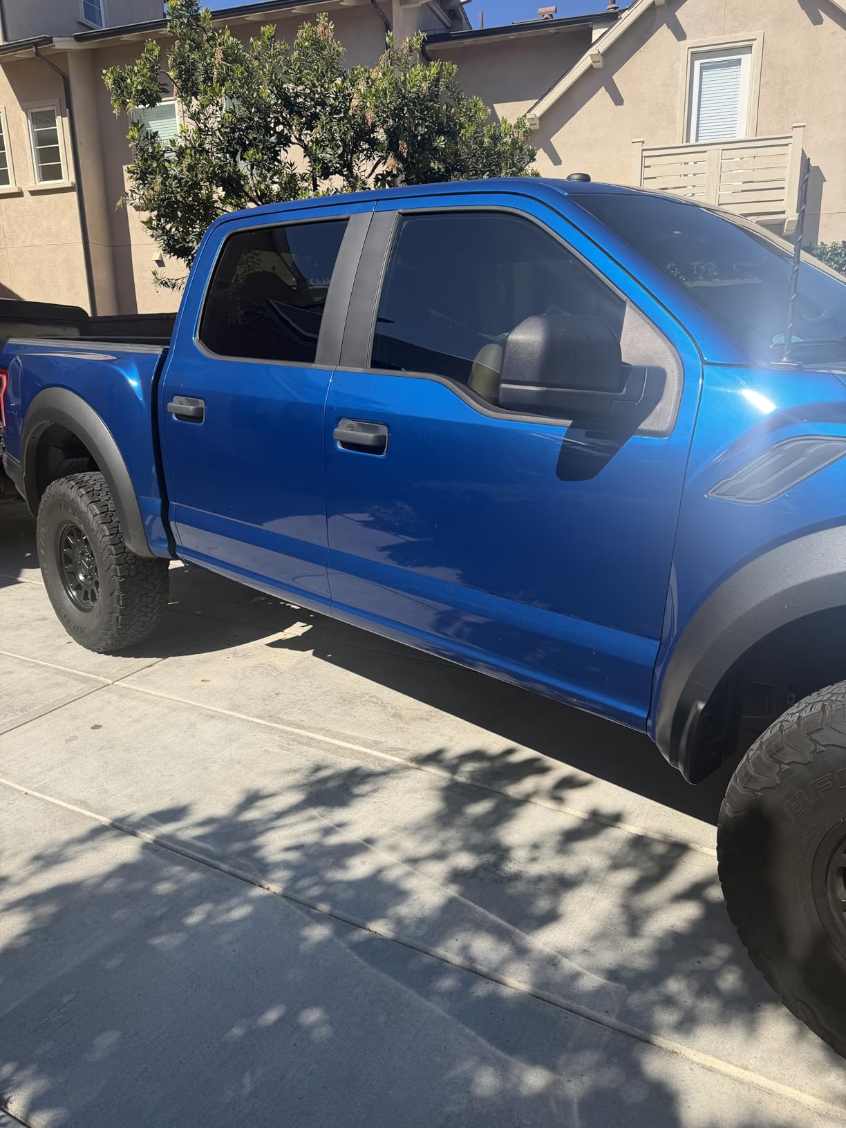 AUTOSAVER88 6 Inches Running Boards for 15-26 Ford F150 SuperCrew Cab | Fit 17-26 F250 F350 Crew Cab, 6In Aluminum Side Steps, 450Lbs Truck Nerf Bars, Black Textured Step Rails, Grooved Anti-Slip customer photo 1