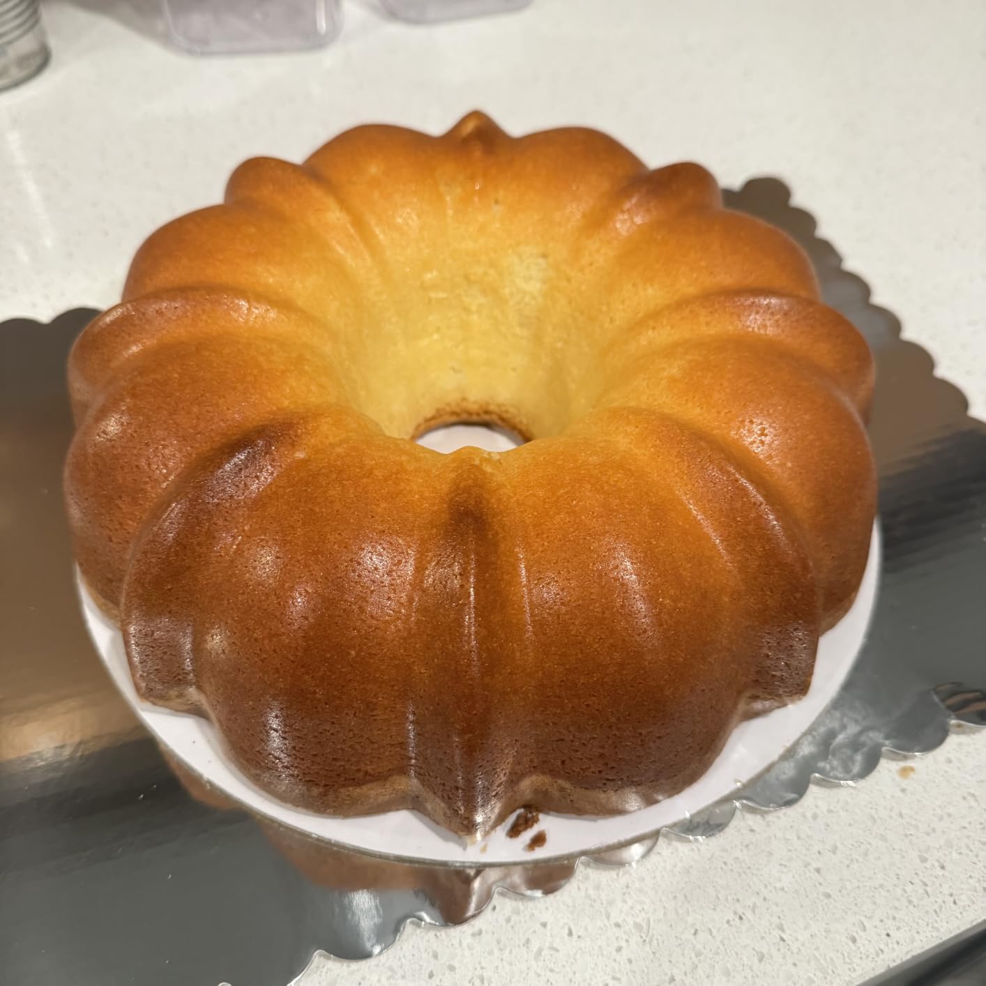 USA Pan Global Bakeware Scalloped Tube Cake Pan customer photo 1