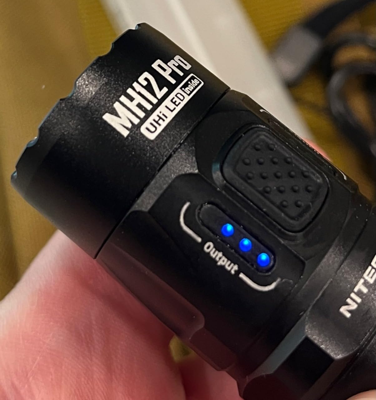 Nitecore MH12 Pro Tactical Flashlight, 3300 Lumen high Lumen USB-C Rechargeable Long Throw Compact EDC Duty Light with Holster and Lumentac Organizer customer photo 1