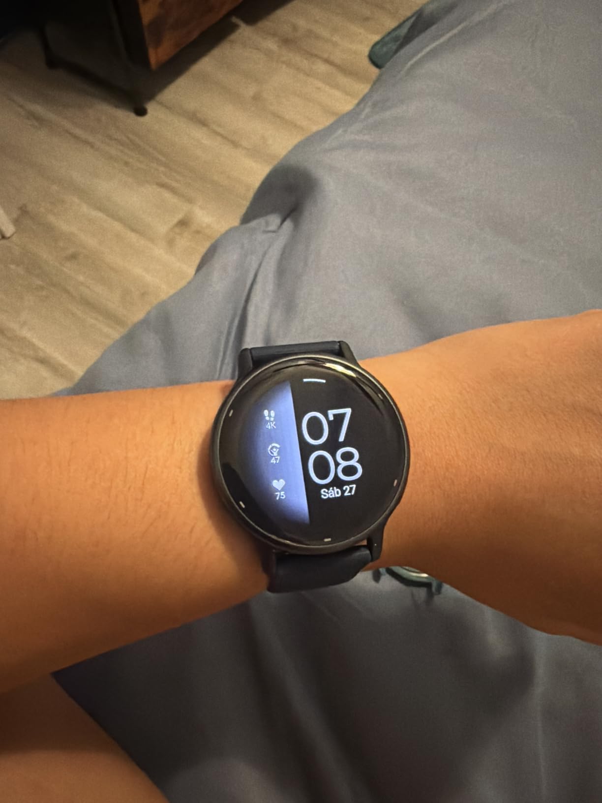Garmin vívoactive 5, Health & Fitness GPS Smartwatch, 42mm, Orchid | 24/7 Health Monitoring, Built-In Sports Apps, Sleep Coach, Body Battery Energy Monitoring, Workout Benefit & Recovery Time customer photo 2