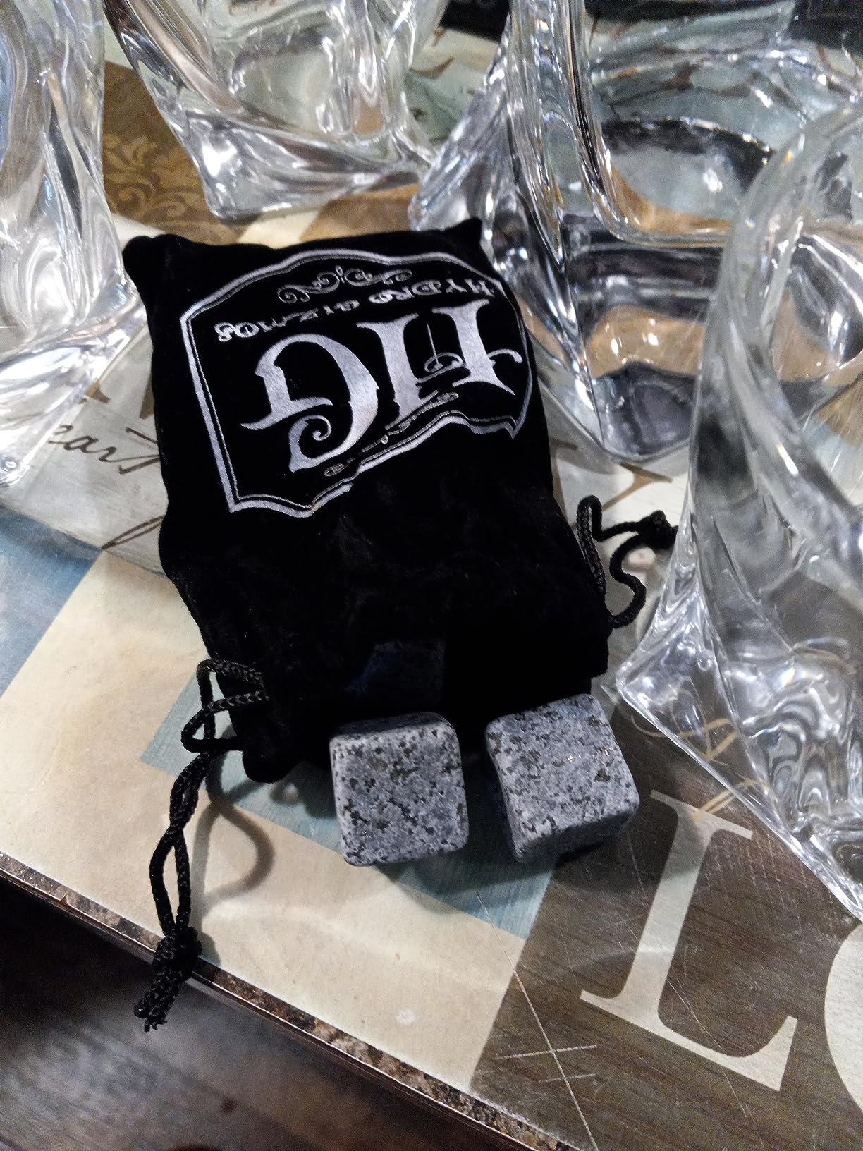 Luxury Gift For Men - Whiskey Decanter Set For Beloved Husband Or Dad Birthday Gift - 4 Whiskey Glasses And Decanter Set Is a Great Gift Idea for Whisky, Bourbon, or Scotch lovers customer photo 1