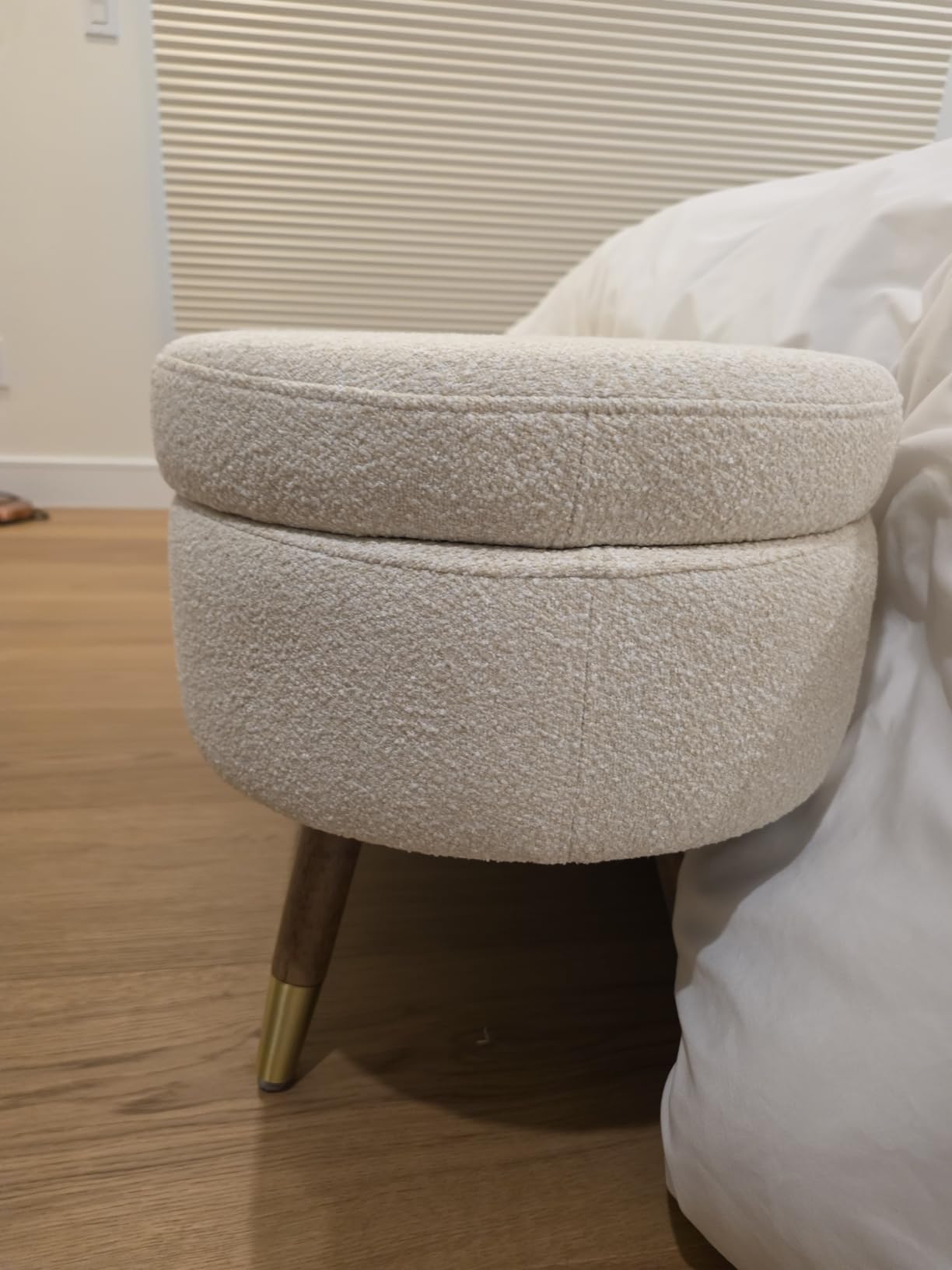 IAFIKE Oval Storage Bench 43.5