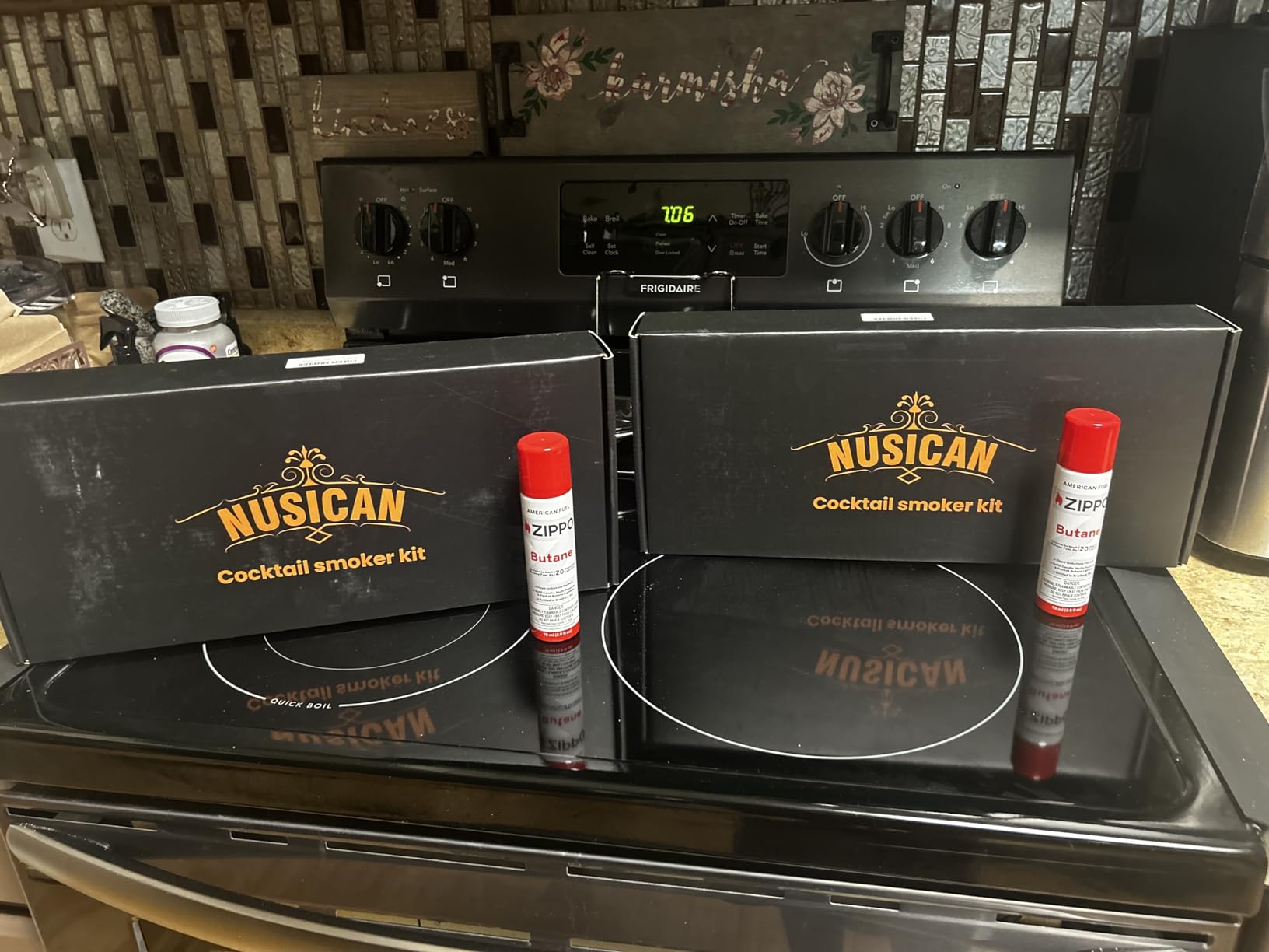 Cocktail Smoker Kit with Torch, 6 Flavors Wood Chips for Whiskey and Bourbon, Old Fashioned Smoker Kit for Infused Cocktail, Cheese, Salad and Meats customer photo 2