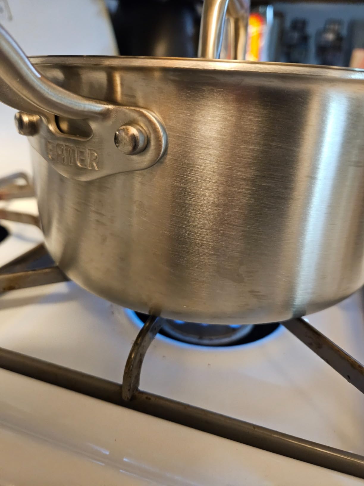 Heritage Steel x Eater 3 Qt Saucepan with Lid | Made in USA | 5-Ply Fully Clad Stainless Steel Saucepan | Stay Cool Handle Design | Induction Compatible | Non-Toxic Sauce Pan | Cook like an Eater customer photo 2