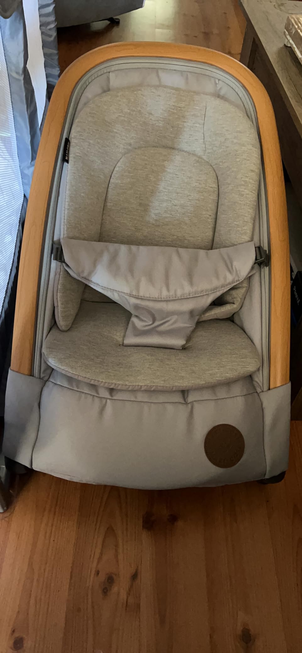 Maxi-Cosi Kori 2-in-1 Baby Bouncer Seat for Infants, Baby Rocker Chair, Portable Bouncer Chair, Classic Oat customer photo 2
