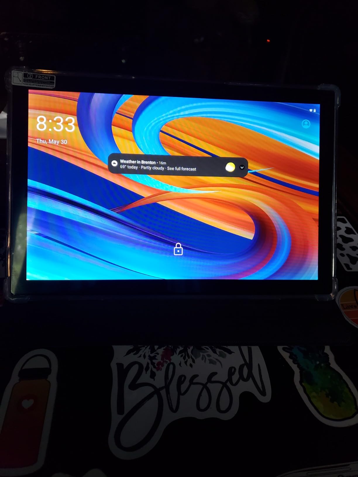 EITOMIN Android Tablet 2026 Latest 10 inch Tablet with Keyboard,128GB ROM 16GB RAM TF1TB Expand,Octa-Core,5GWiFi,1080FHD,13MP+8MPCamera,Bluetooth5.0,GPS,Mouse,Case,Black customer photo 1