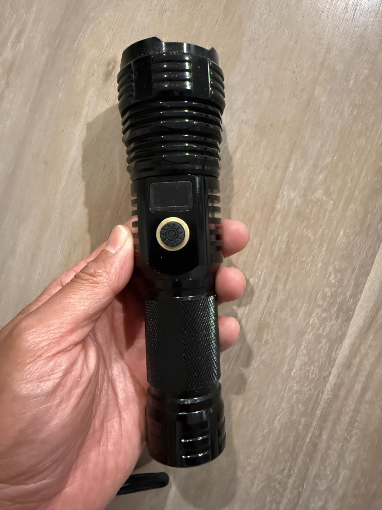 Rechargeable Flashlights High Lumens, 100000LM LED Super Bright Flash Light | LCD Display, Long Range & Long Lasting, Zoomable, Waterproof, 5 Modes, Tactical Linternas for Home Emergencies Camping customer photo 2