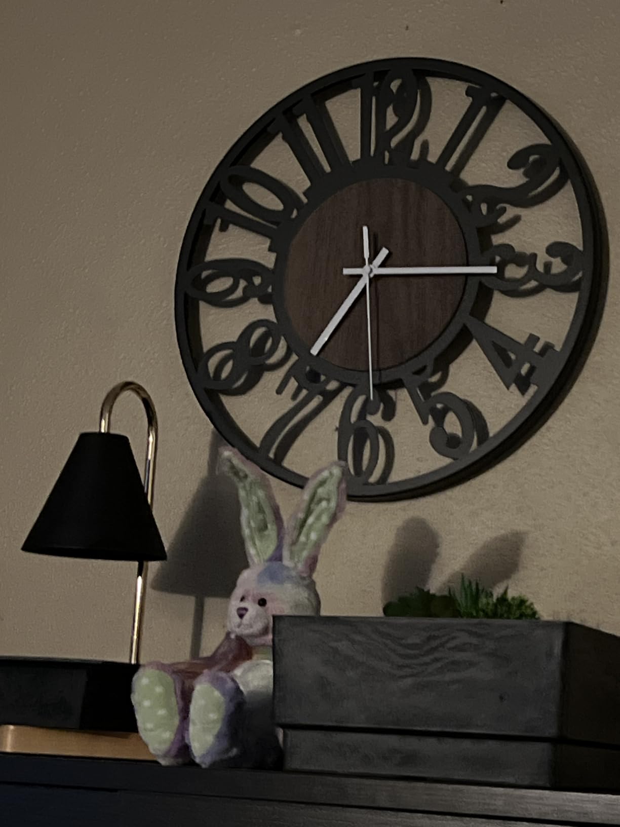 1st owned Large Wall Clock for Living Room Decor- 24