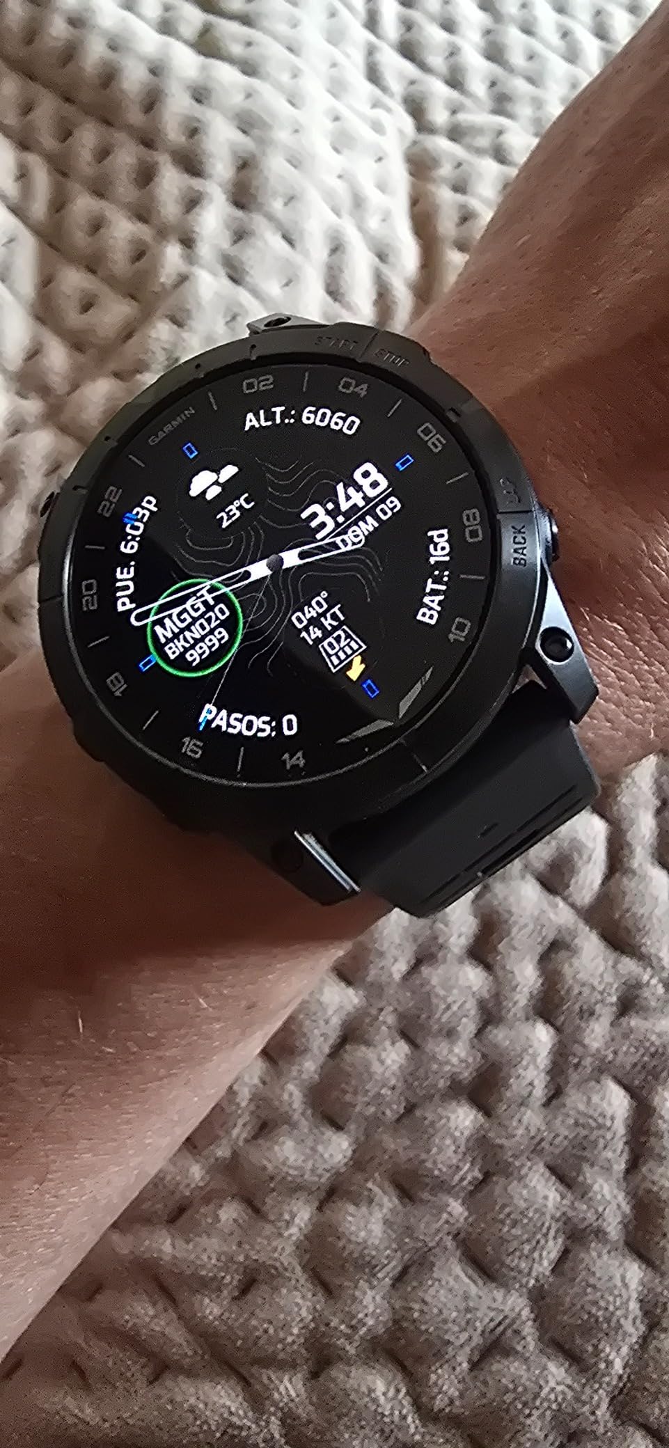 Garmin D2 Mach 1 Pro Premium Aviator Smartwatch, Titanium, 51mm customer photo 2
