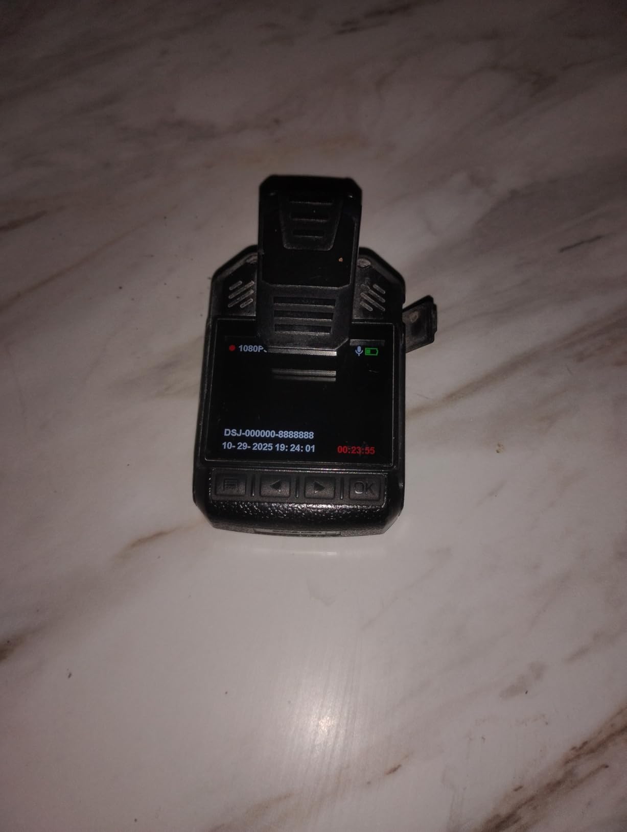 BOBLOV KJ25 1080P Body Camera, 10-13H Battery Night Vision Body Cam | 3000mAh battery, built-in light and card-not-included style for hiking, delivery, law enforcement and pet walking customer photo 2