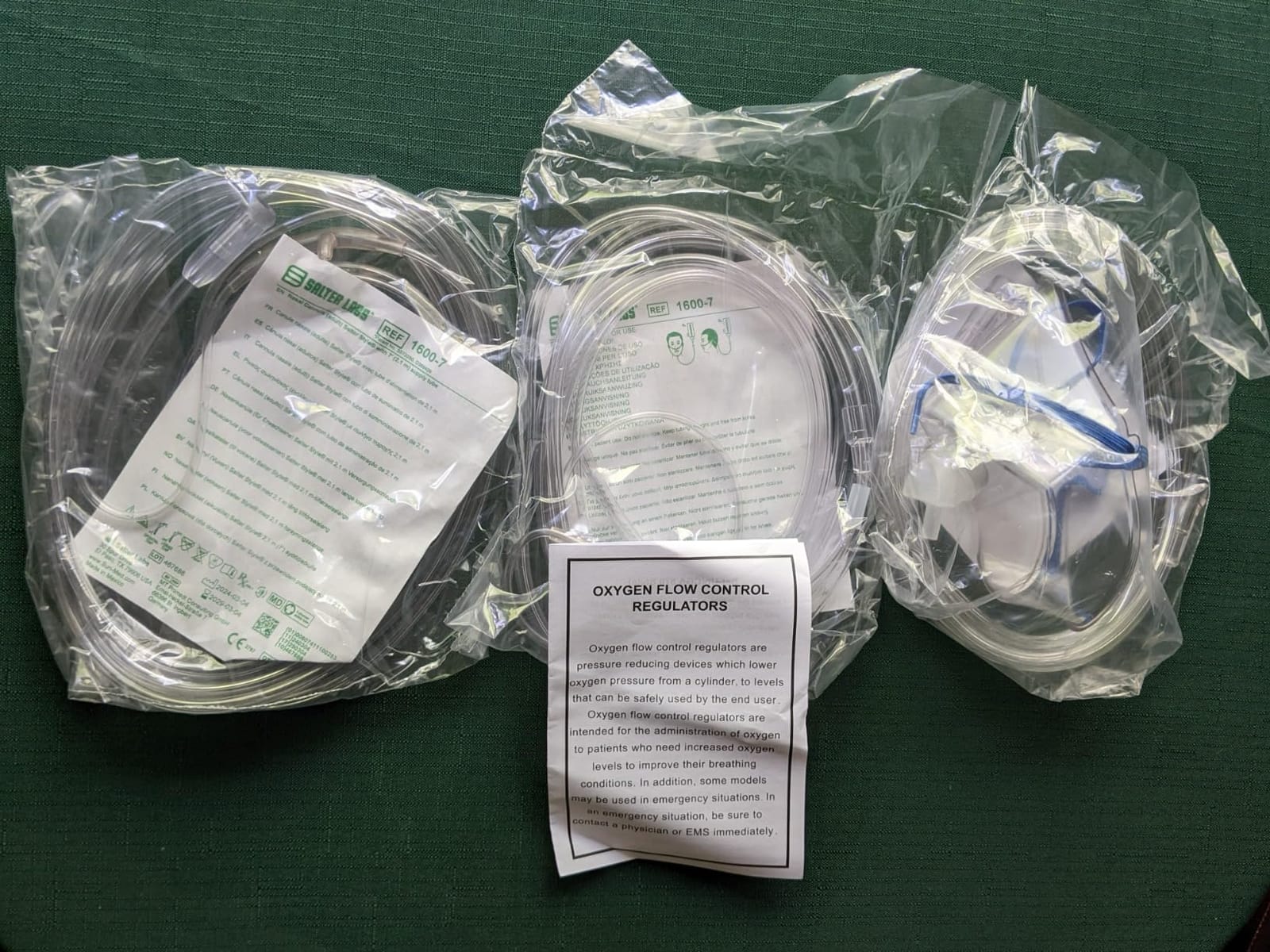 Oxygen Tank Complete Set - USA Made | 680 Liter Capacity - Standard Size Kit customer photo 1