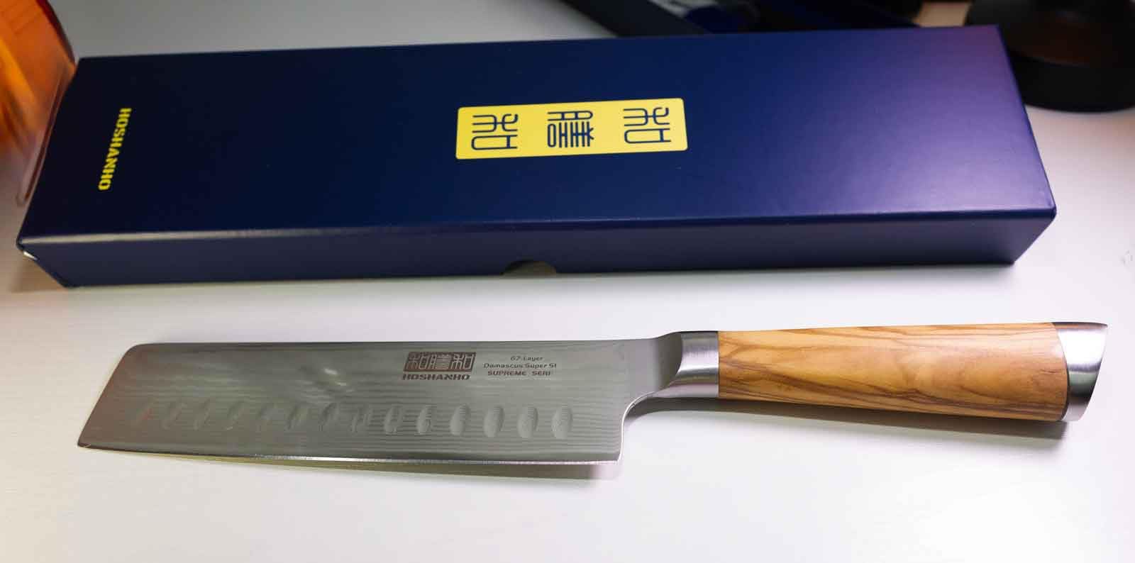 HOSHANHO Damascus Nakiri Knife 6.5