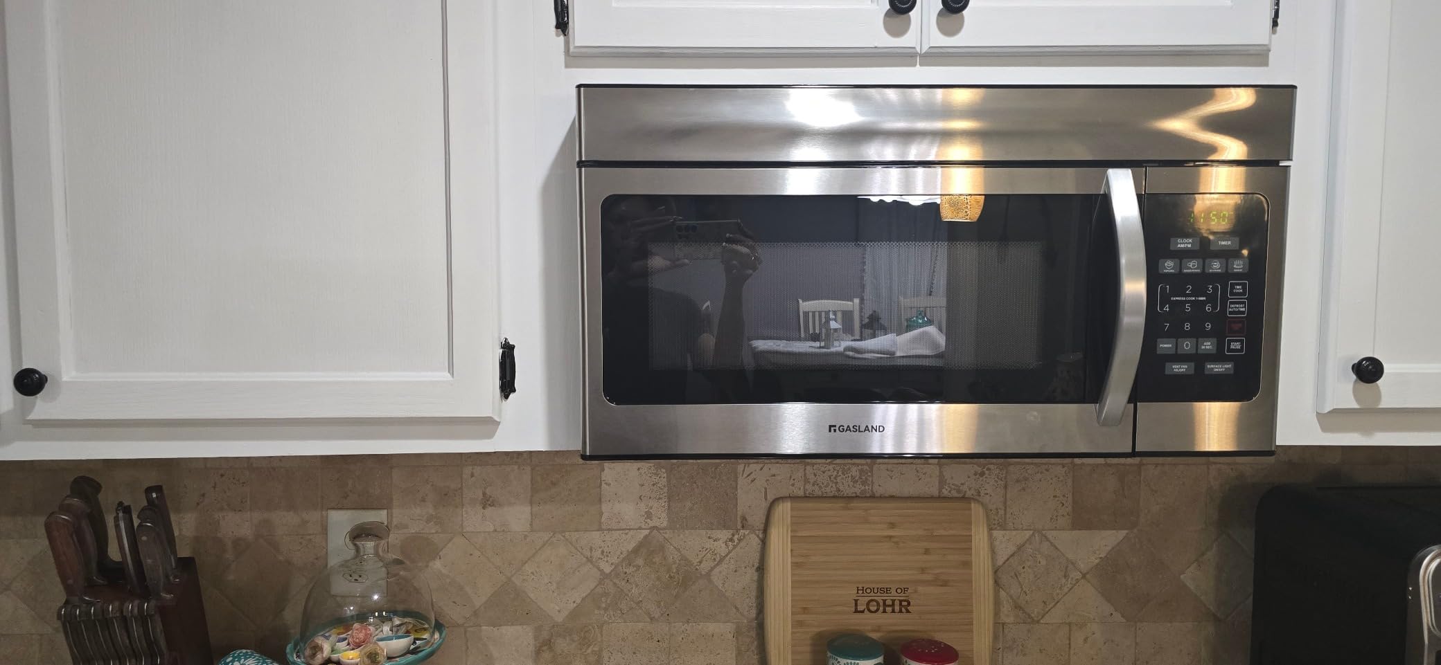 Gasland 24 Inch Built in microwave oven, 1.6 Cu. Ft, 1000W, 11 Levels | Microwave and Convection Oven Combination with Sensor Cook, Touch Control, LCD Display, Stainless Steel customer photo 2