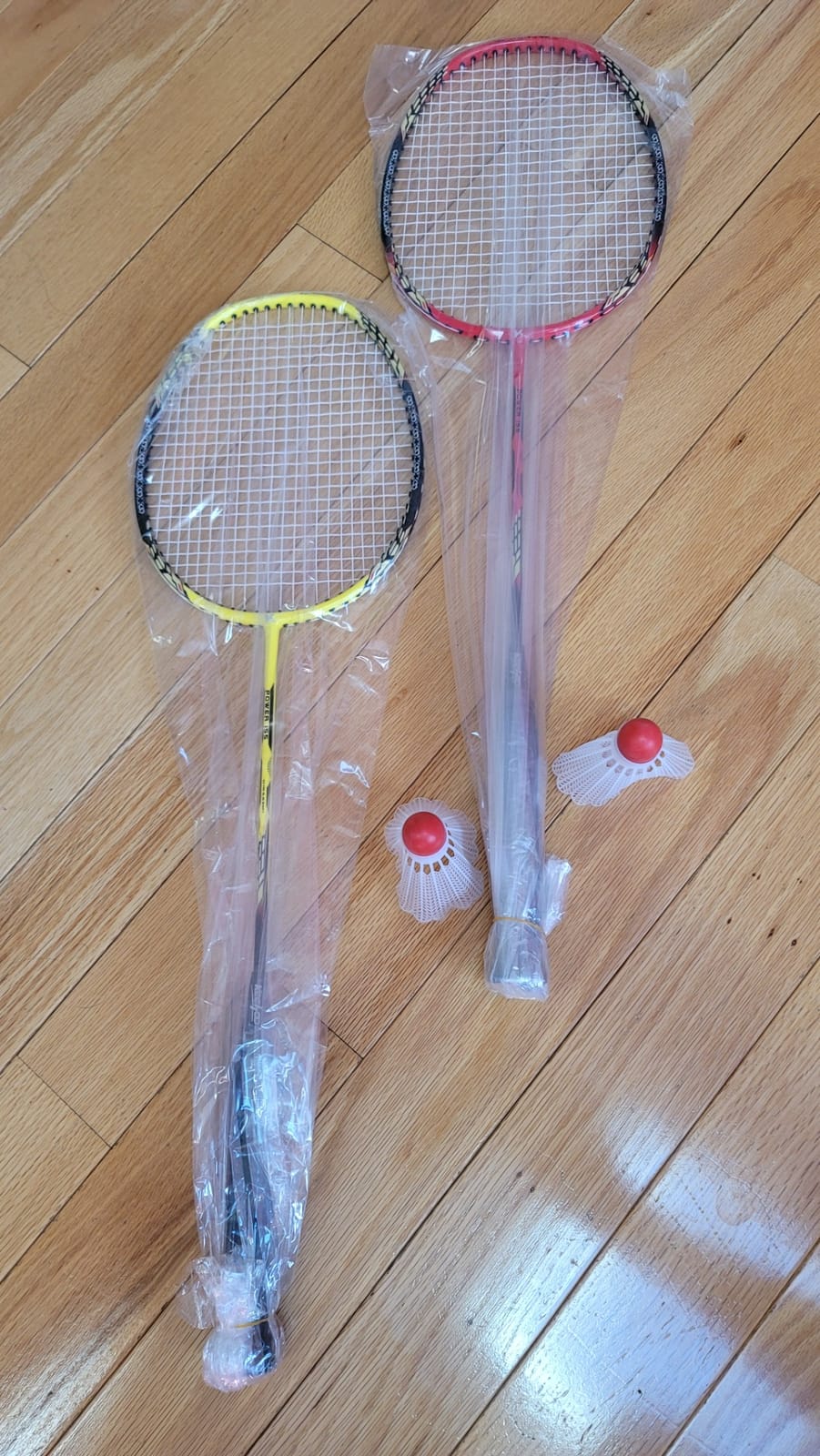KH Badminton Rackets Set of 2 4 6 for Adults Kids, Beach Lawn Backyard Game Outdoor Sports, Racquets, Shuttlecocks & Carry Bag Included customer photo 1