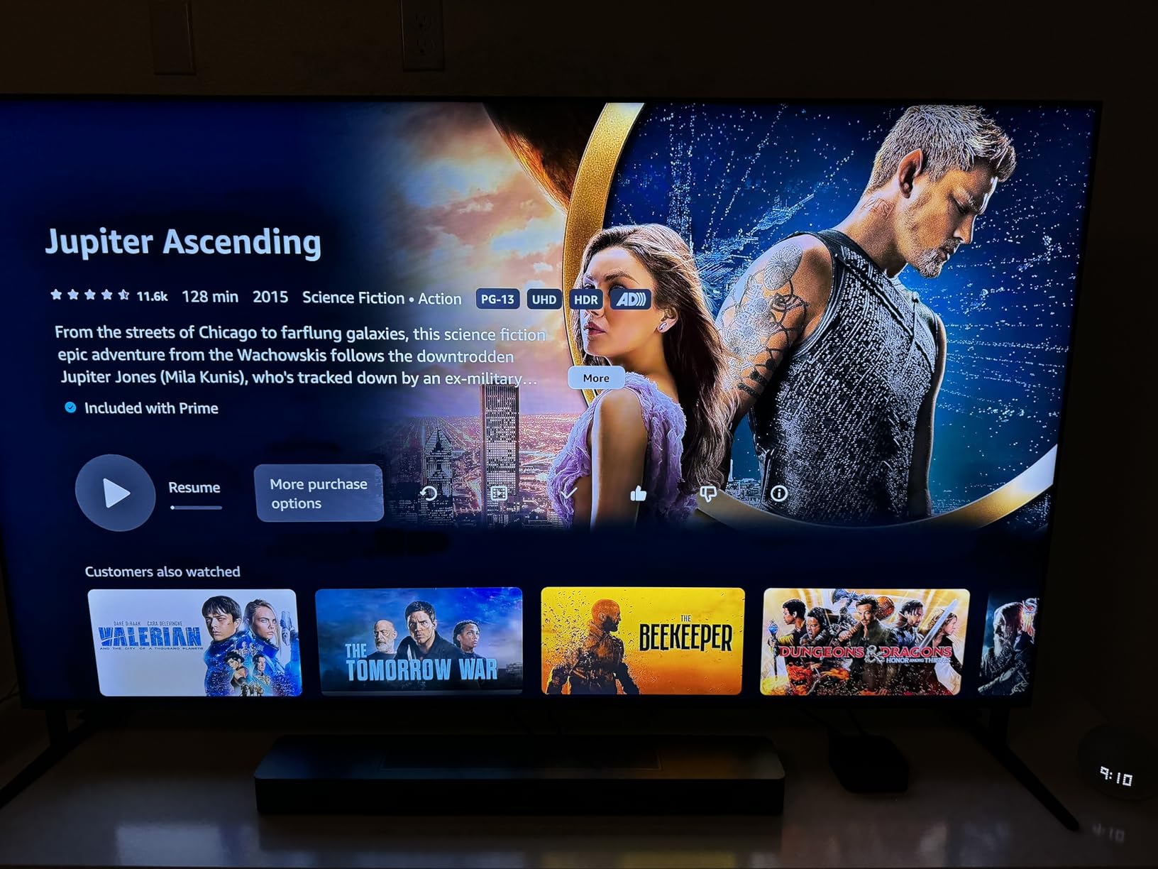 Sony 65 Inch BRAVIA 9 Mini LED QLED 4K HDR Smart Google TV (K-65XR90) | Dolby Vision/Atmos, PS5 Features, XR Backlight Master Drive, X-Wide Angle, X-Anti Reflection, 4K movie credits included customer photo 2