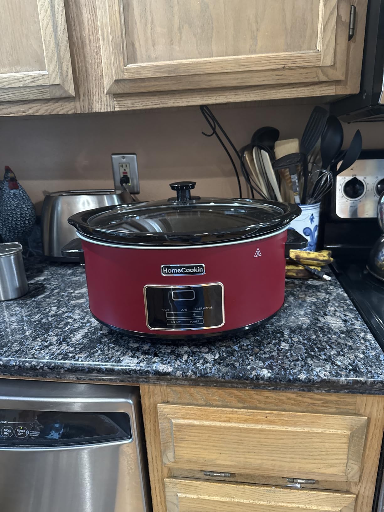 HOMECOOKIN 7-Quart Programmable Slow Cooker with Keep Warm Setting, Digital Timer - Serves 8+ People customer photo 2