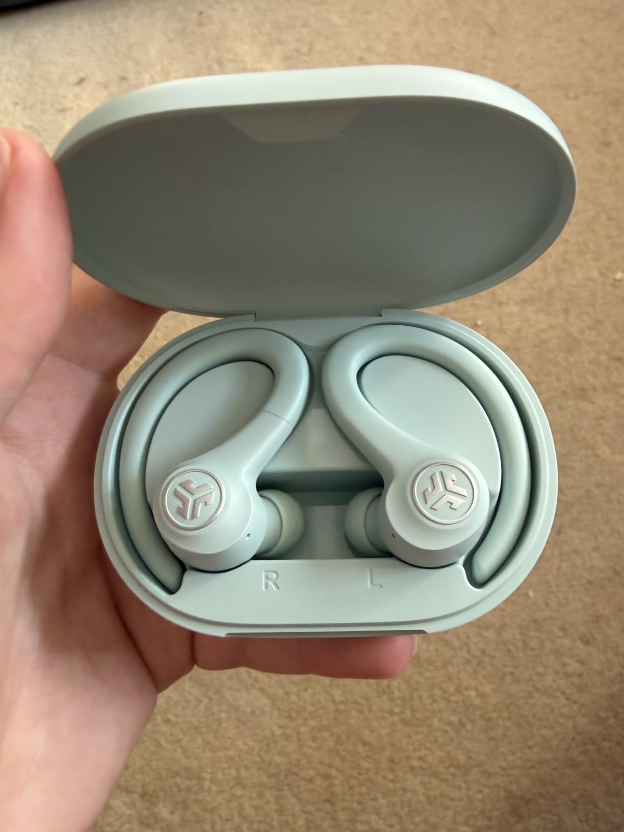 JLab, Go Sport+, True Wireless Workout Earbuds, Bluetooth Sport Earbuds, Clear Calling, Graphite customer photo 1
