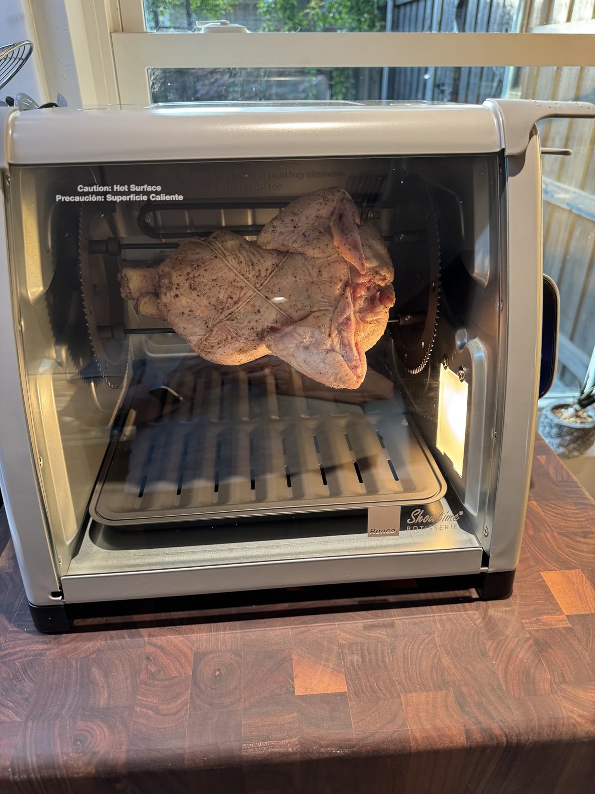 Ronco 6000 Platinum Digital Countertop Rotisserie Oven, 12-lb Capacity customer photo 2
