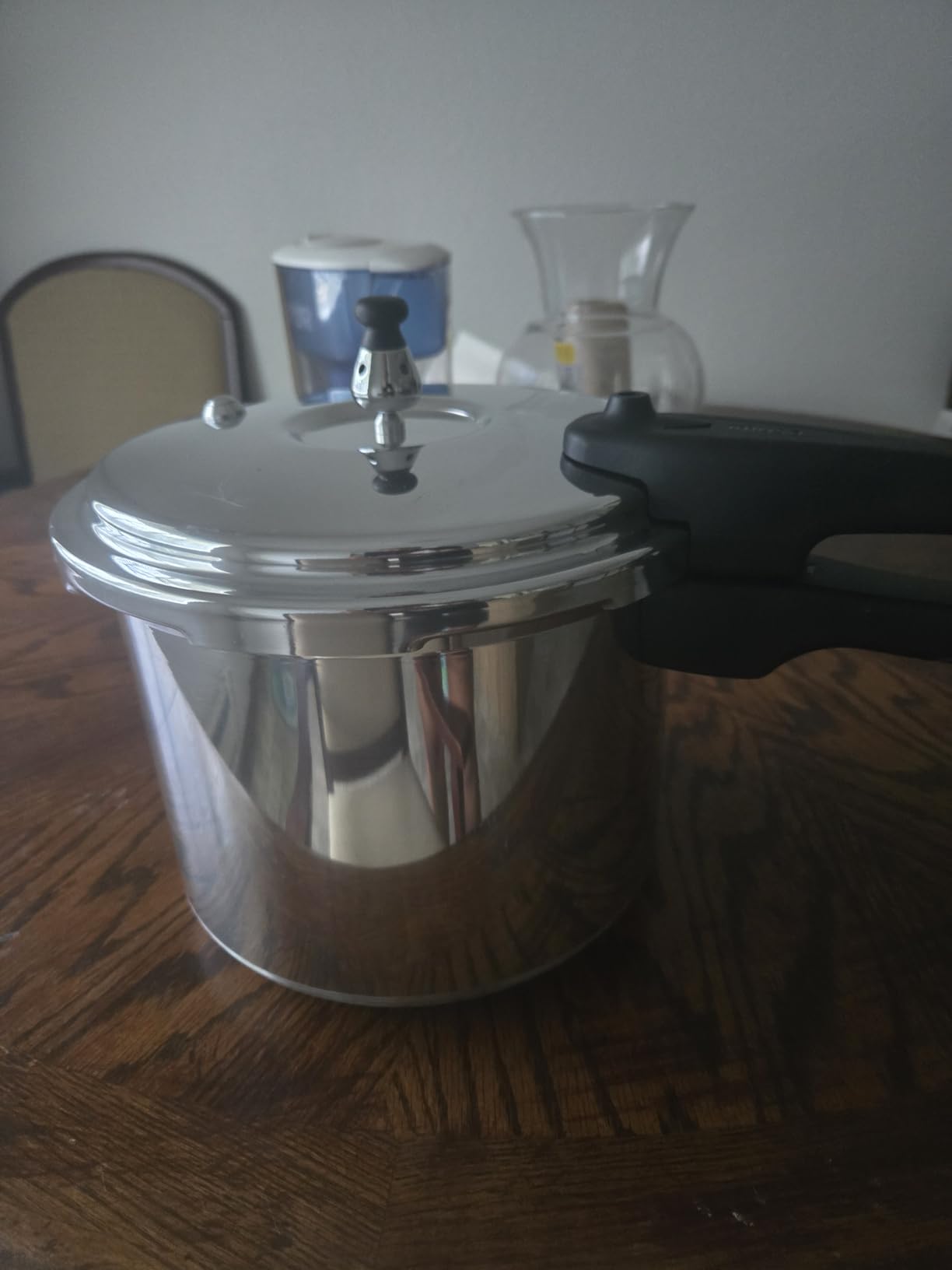 IMUSA 7 Quart Stovetop Aluminum Presure Cooker with safety valves for risk-free opening customer photo 2