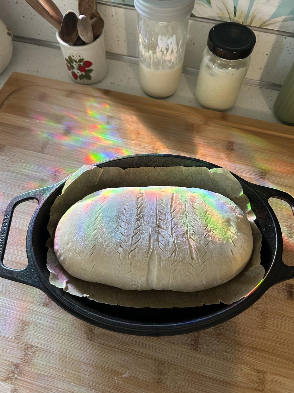 Victoria 6-Quart Cast Iron Oval Dutch Oven, Combination Combo Cooker Pot and Skillet, Bread Baker, Made in Colombia, 2-Piece Set customer photo 1