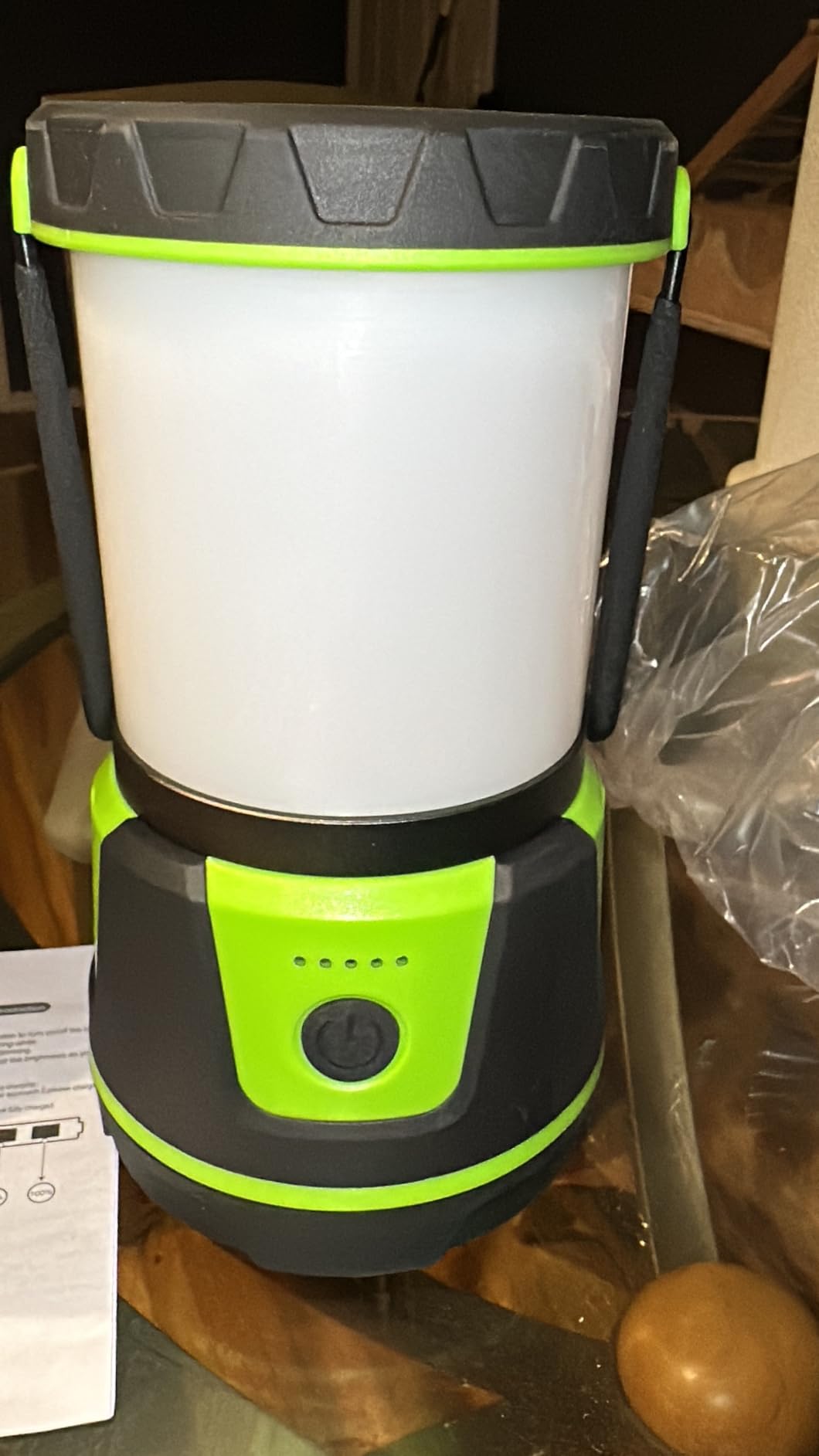 Rechargeable Emergency Lantern 3000 Lumens Camping Light | 7500mAh Power Bank, 5 Modes, IP54 Weather Resistant, Rechargeable Light for Camping & Power Outages customer photo 2