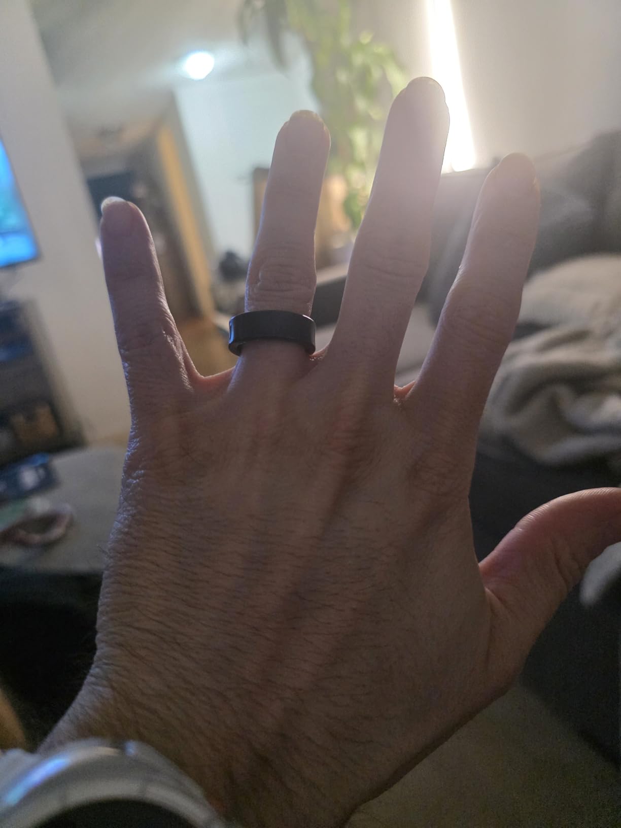 Galaxy Ring, AI Smart Ring, Size First w/Sizing Kit, No App Subscription, Fitness Monitor, Sleep Tracker, Up to 7-Day Battery, Size 9, Titanium Black [US Version, 1Yr Manufacturer Warranty] customer photo 2