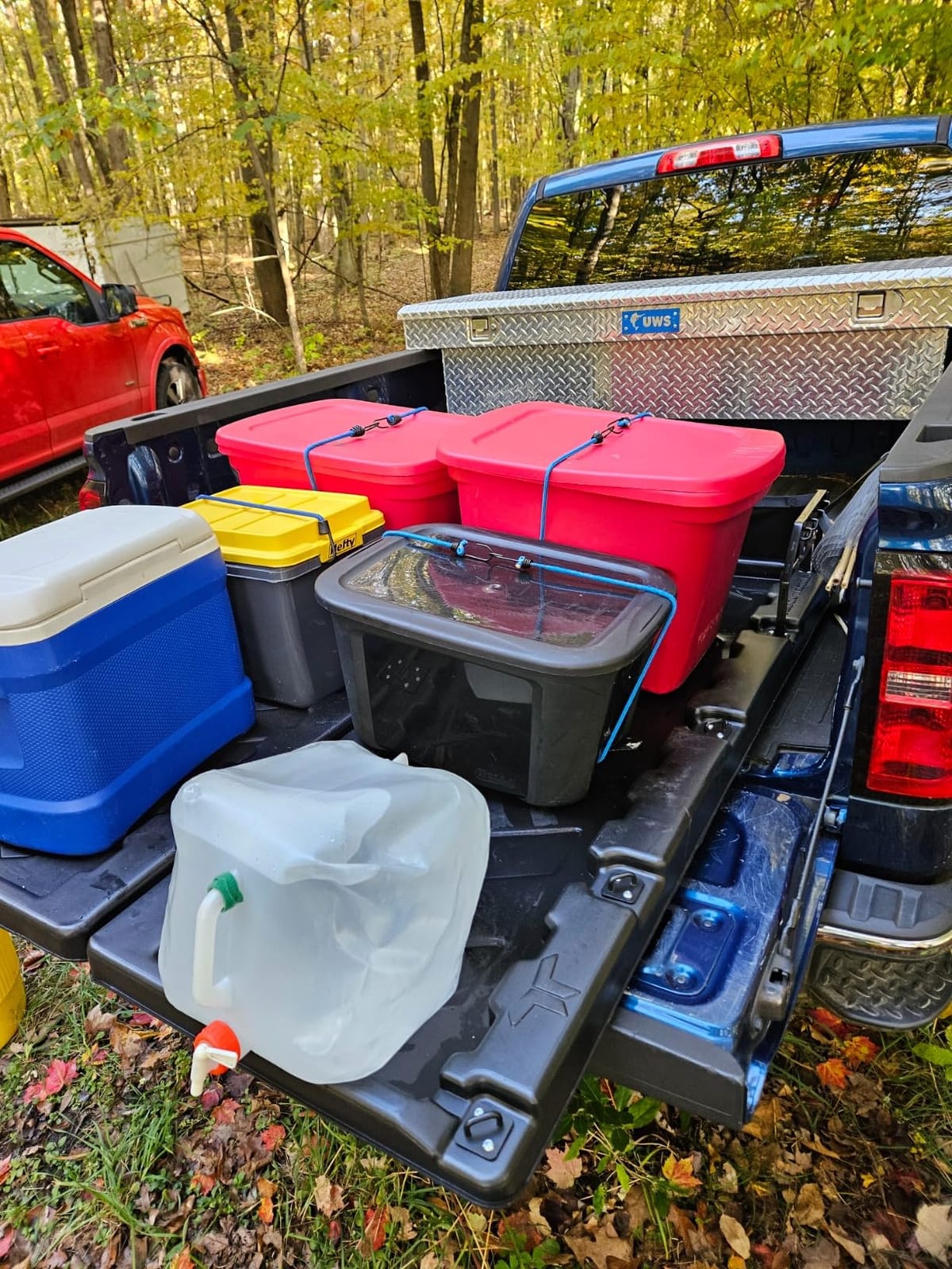 Lightweight Truckbed Trolley System fits Any Full Size Pickup with D-Loops | 300 lbs Weight Rating | Easy Installation | Collapsible | L 62.5