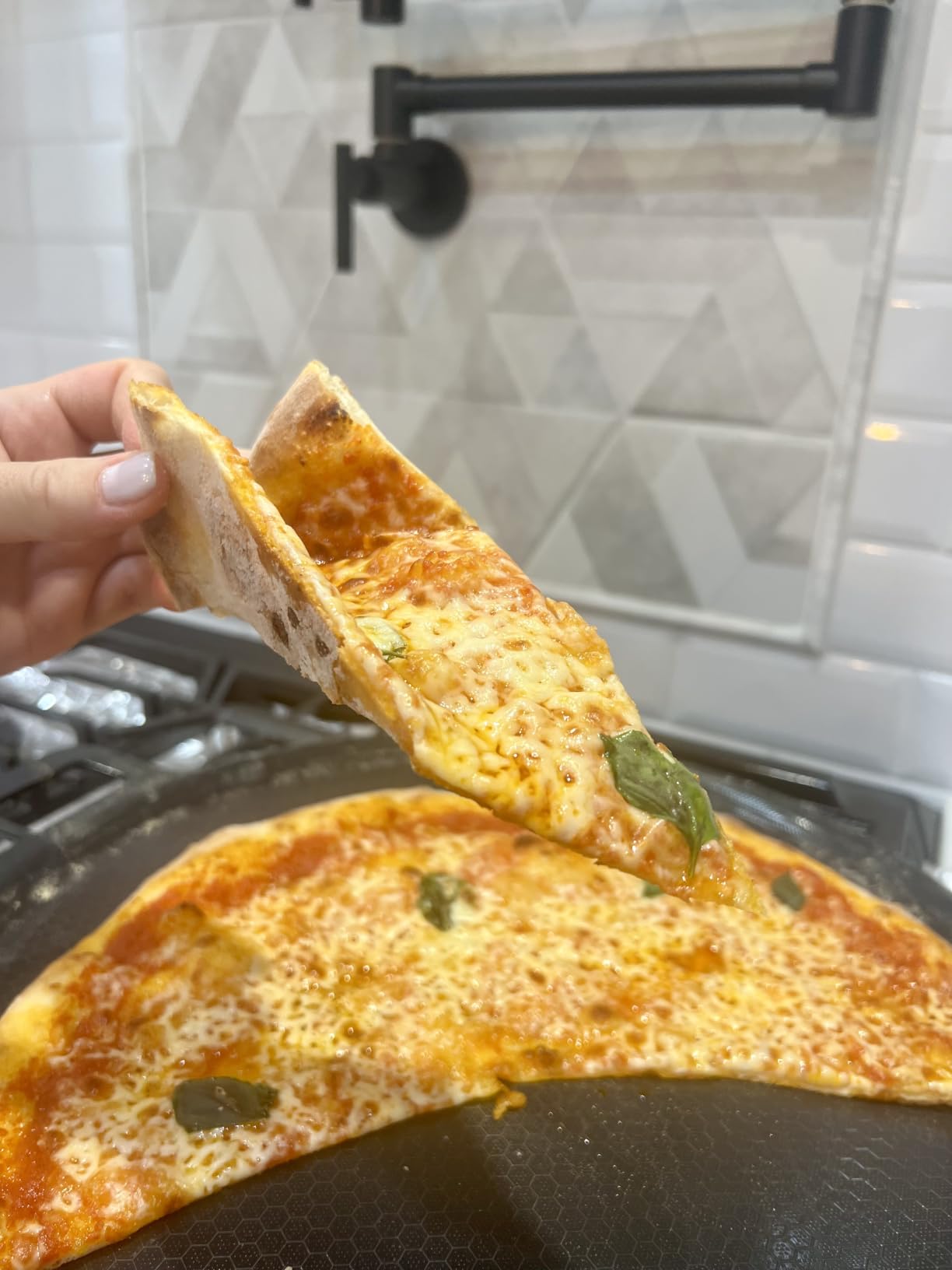 HexClad Hybrid Nonstick Pizza Steel for Pizzas Up to 14