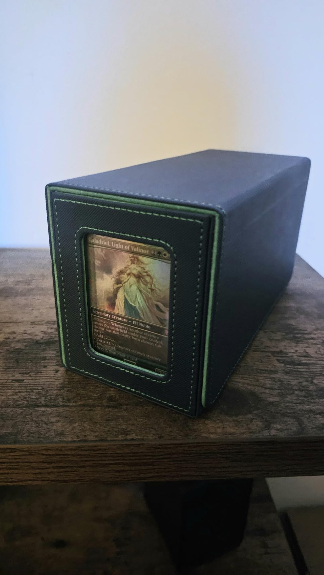 UAONO 3-in-1 MTG Commander Deck Box, Black Gray customer photo 1
