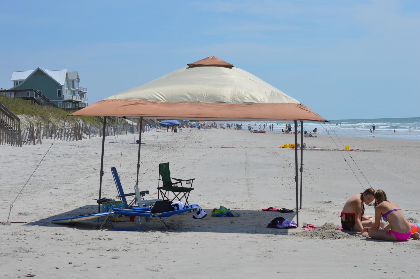 Coleman 13x13ft Instant Canopy Sun Shelter Portable Shade Tent Sets Up in 3 Minutes Vented Roof for Airflow Great for Campsite Backyard Tailgates Beach Festivals & More customer photo 1