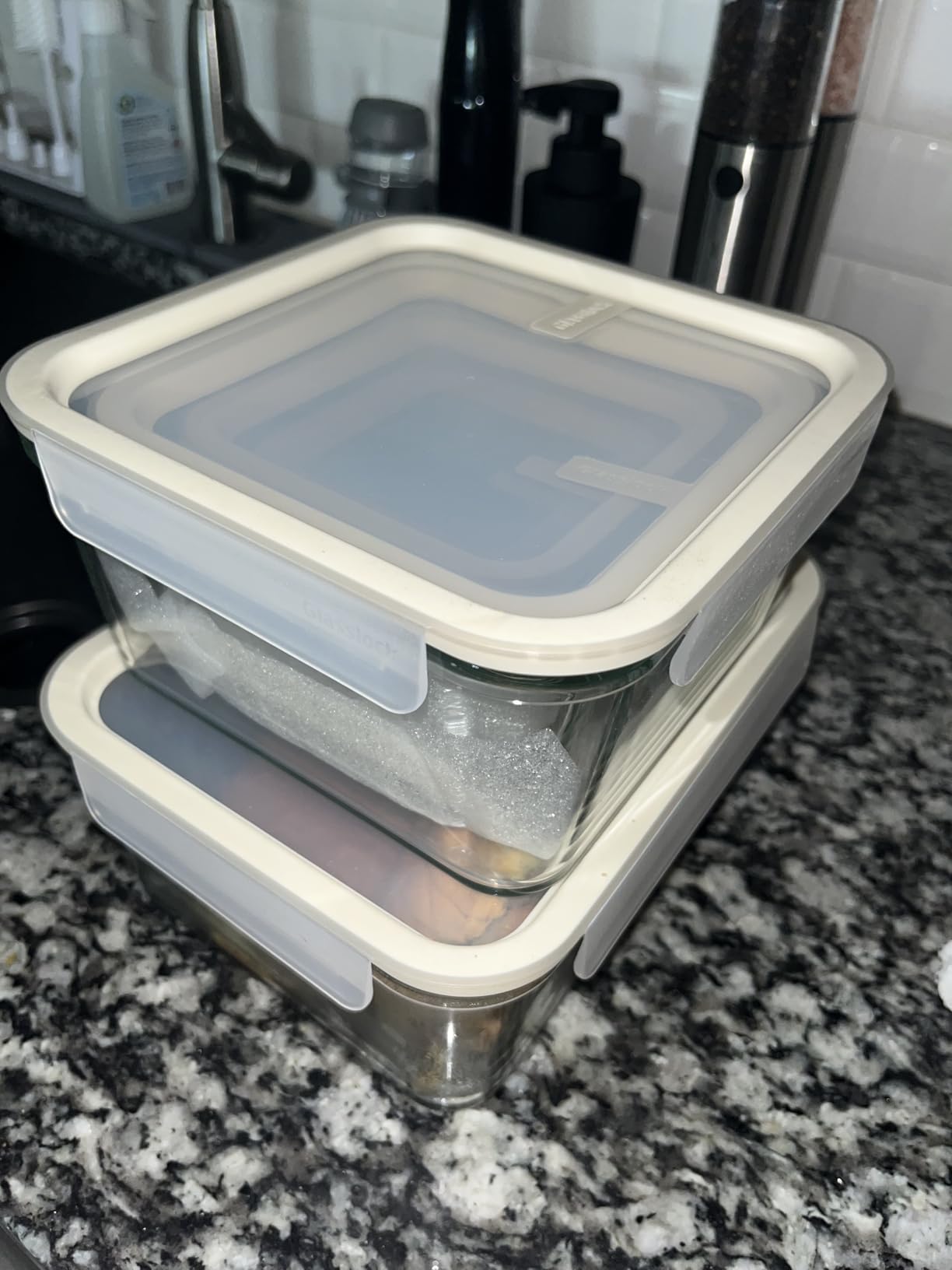 Glasslock Sens 16Pcs Glass Food Storage Set - Airtight & Leakproof customer photo 2