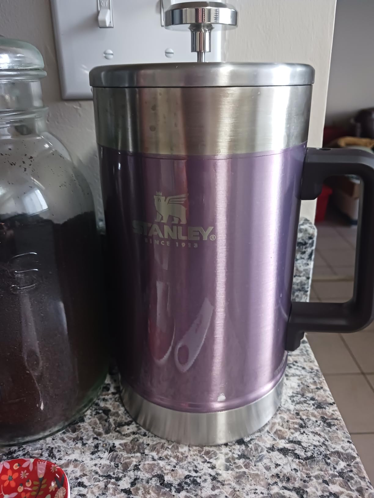 STANLEY Classic Stay-Hot French Press Coffee Maker 48 oz, Insulated Stainless Steel customer photo 2