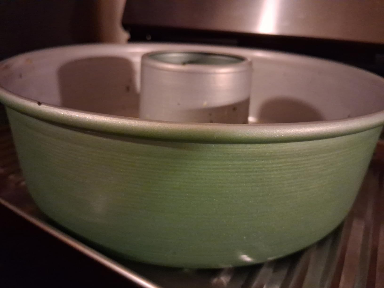 Nordic Ware Formed Angel Food Cake Pan, 16 Cup, Twilight Blue customer photo 1