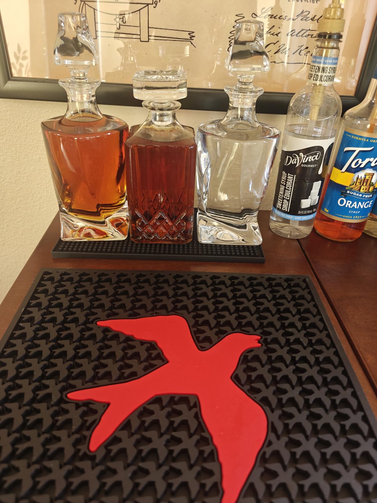 Square 25Oz Whiskey Liquor Decanter Set With 2 Glasses in Box | Decanter Set for Scotch Liquor, Whiskey Wine Bourbon Suit for Men and Women Father Coworkers Lovers customer photo 2