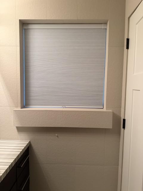 LazBlinds No Drill Cordless Cellular Shades, 34