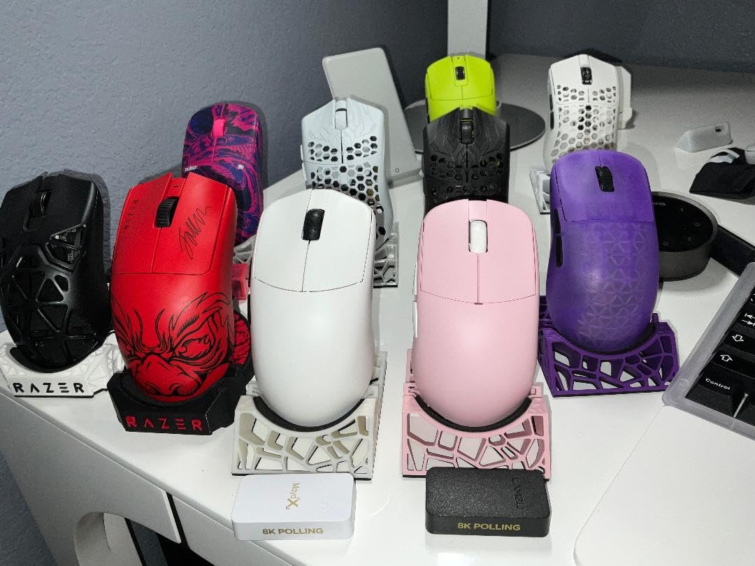 Lamzu Atlantis Mini Champion Edition Wireless Gaming Mouse, Ultra Lightweight 51g, Optical Switch, 30000 DPI, Symmetrical, MCU Nordic 52840, Dust-Proof Encoder, PAW3950 Sensor, 8K Compatible customer photo 2