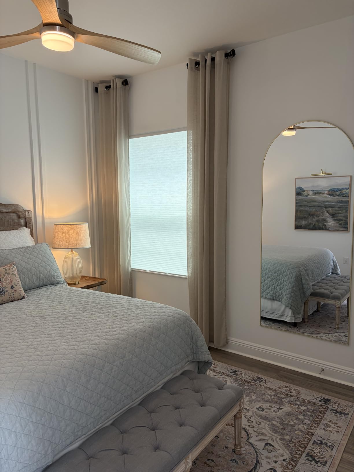 Prywot Arched Full Length Mirror, 70