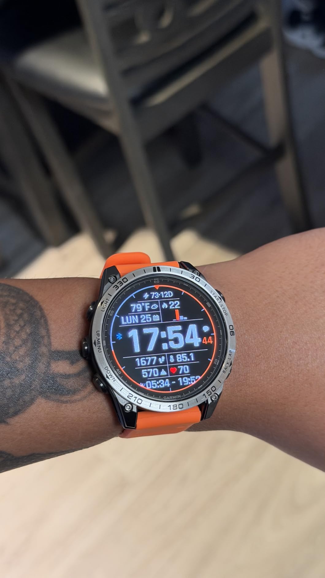 Garmin Fenix 8, 47mm, Black - Premium Multisport Smartwatch, AMOLED Display, GPS, Built-In Flashlight, Dive-Rated, Built-In Speakers & Mic customer photo 1