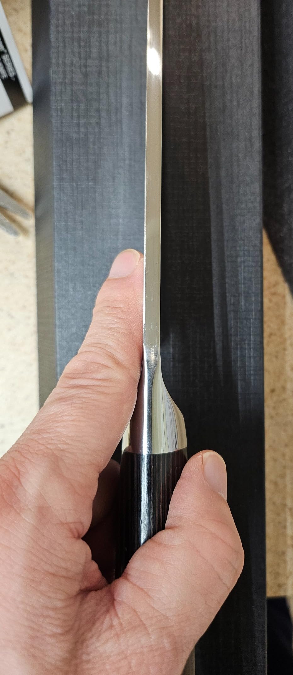 imarku 7 Inch Deba Knife,Ultra Sharp chef knife,Ultimate Japanese Kitchen Knife with Stainless Steel Single Bevel,Fish Fillet Knifes for Fish Cutting with Ergonomic Wood Handle customer photo 1