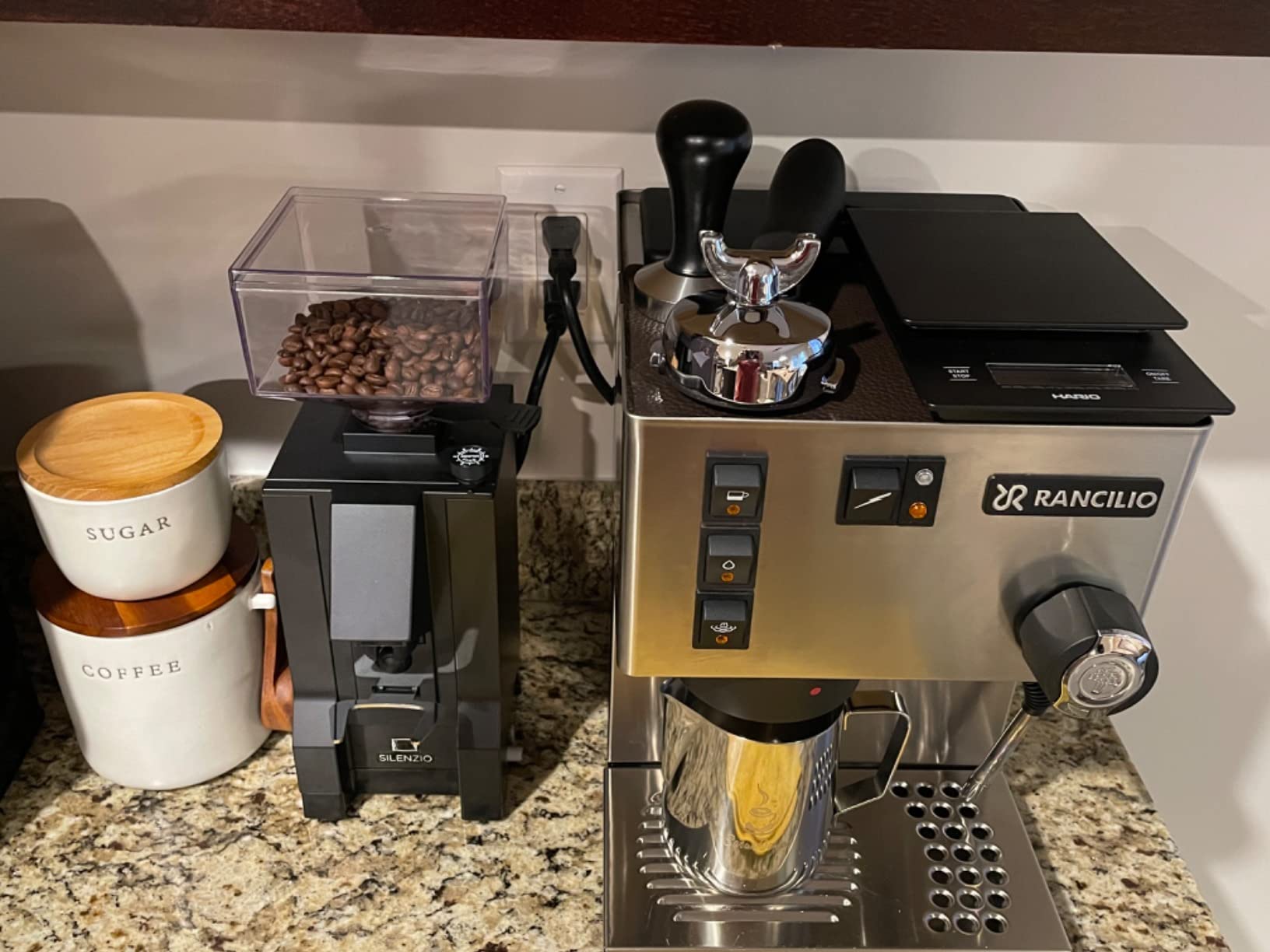 Eureka Mignon Silenzio Espresso Grinder, White, 55mm customer photo 1