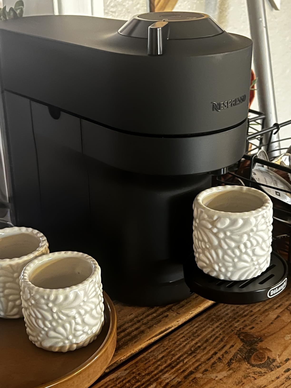 Nespresso Vertuo Pop+ Deluxe Coffee & Espresso Maker by De'Longhi, Black, 37 fl. oz. Side Tank, 30 Second Heat-Up, Auto Capsule Ejection customer photo 1