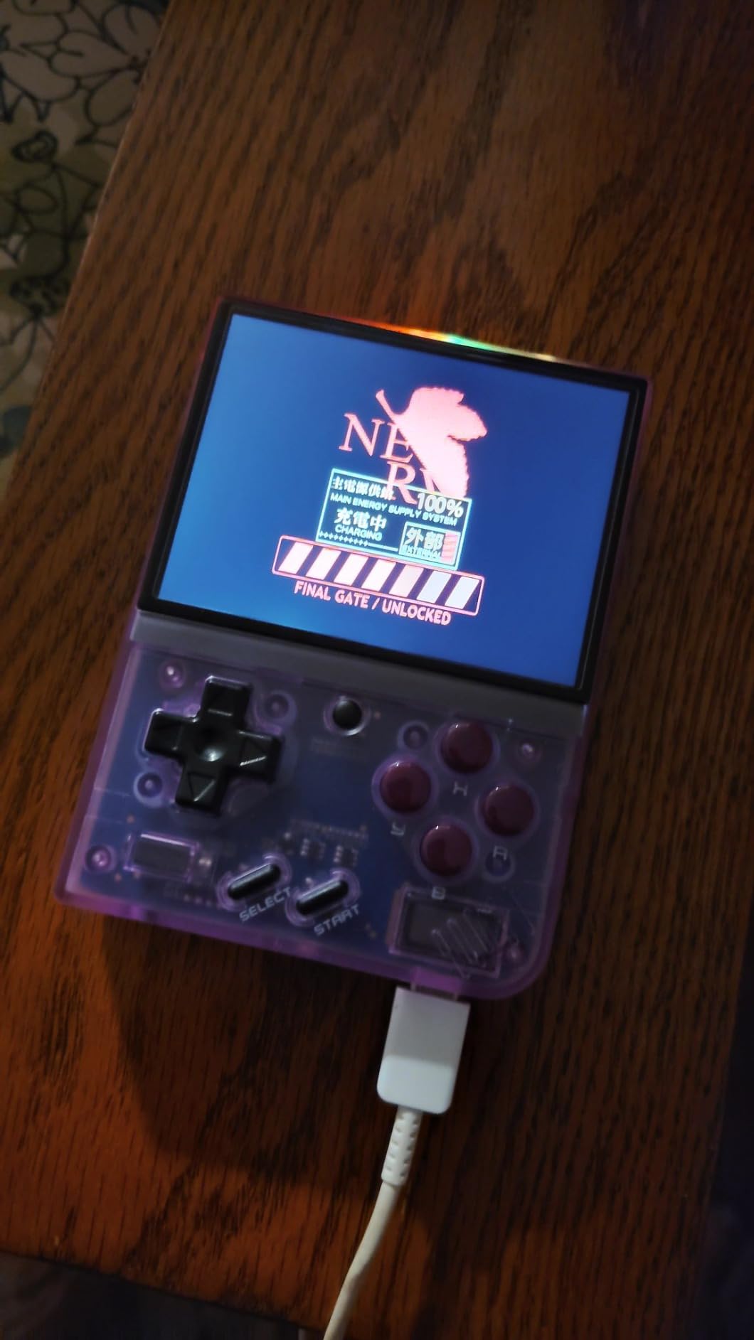 Miyoo Mini Plus Handheld Game Console 3.5-inch 640*480 IPS Screen 3000mAh Miyoo-mini+ with Portable Case T-Purple customer photo 1