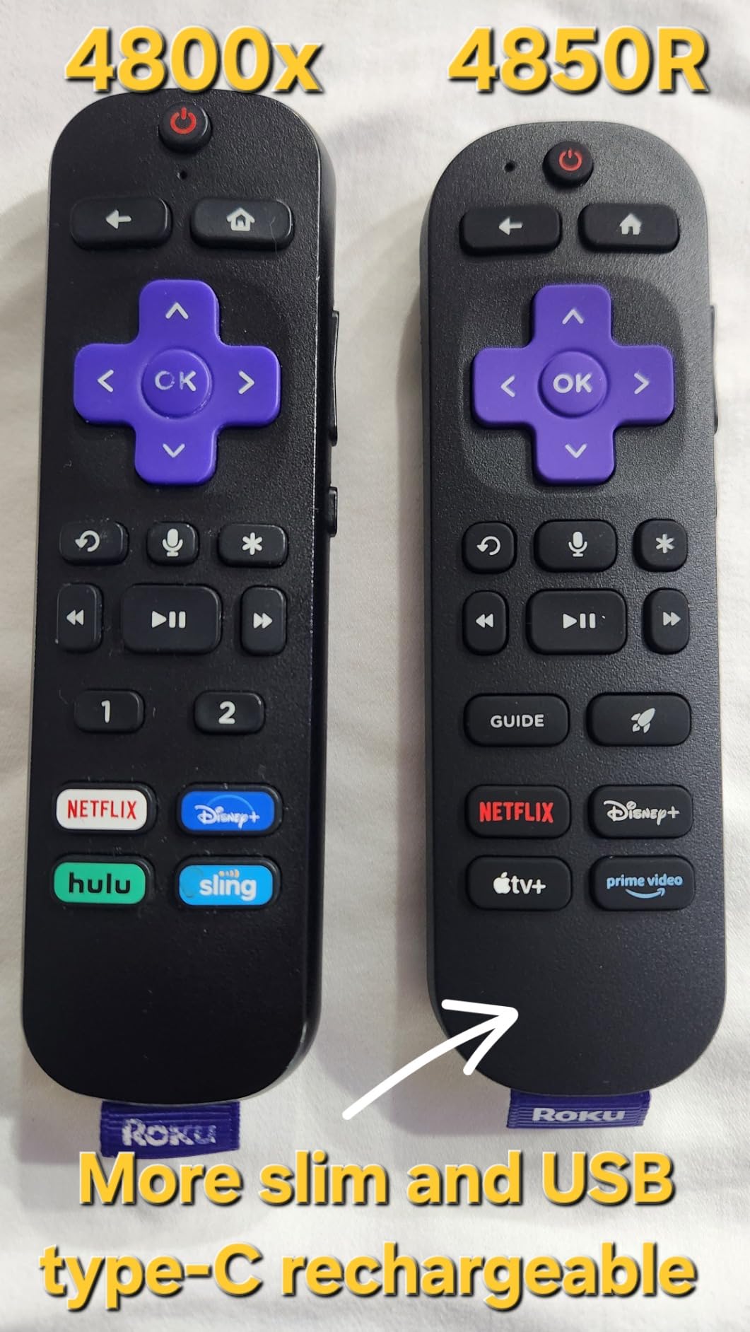 Roku Ultra, Ultimate Streaming Player - 4K Streaming Device for TV | HDR10+, Dolby Vision & Atmos - Bluetooth & Wi-Fi 6 - Rechargeable Voice Remote Pro with Backlit Buttons - Free & Live TV customer photo 2