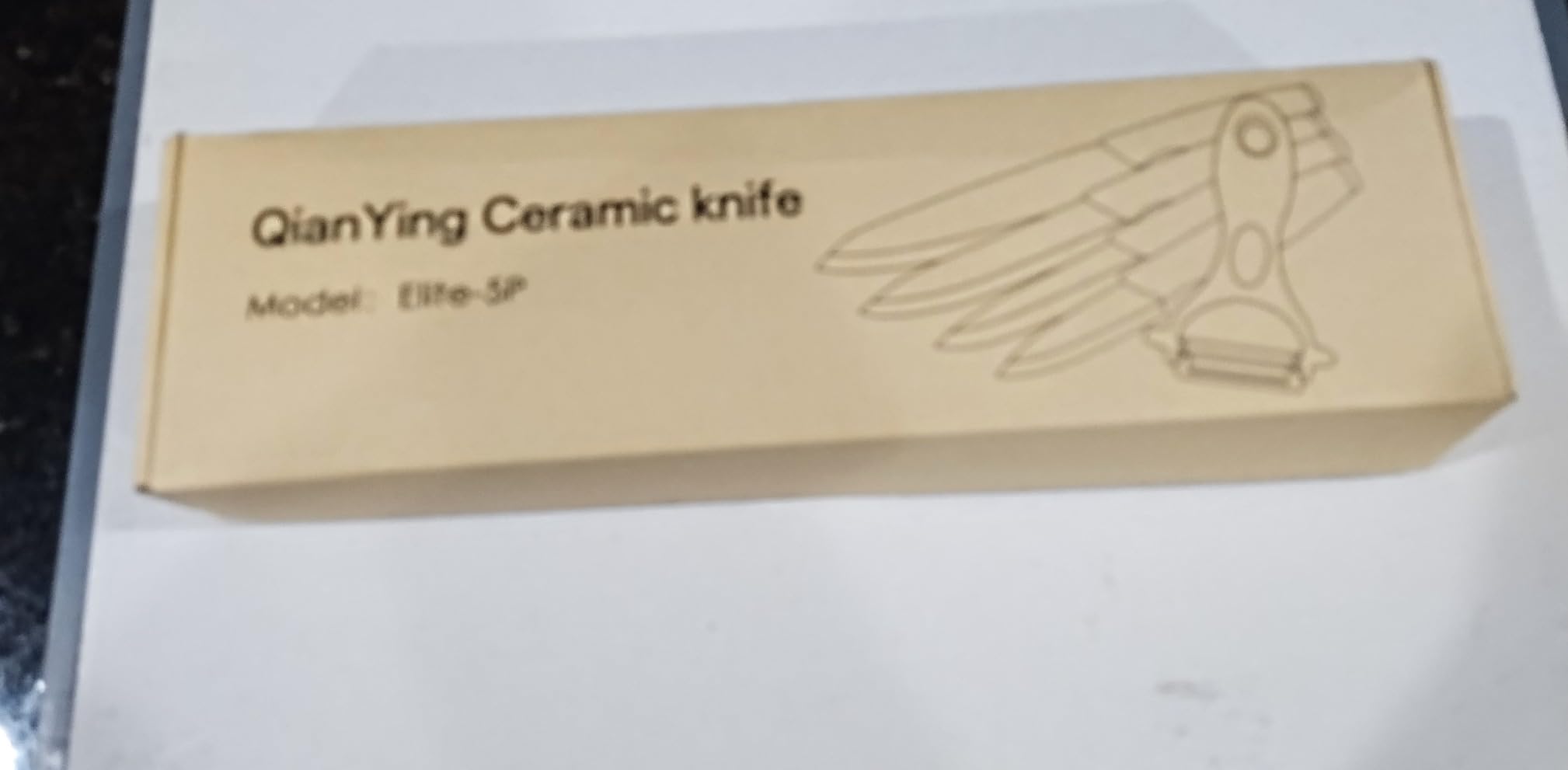 Pure Strengthening Ceramic Knife Set for Kitchen with Sheath 9Pcs: 100% Zirconia Ceramic Sharp Blade Fruit Cutting Knives with Cover Rustproof Clean Cut Edge White Handle customer photo 1