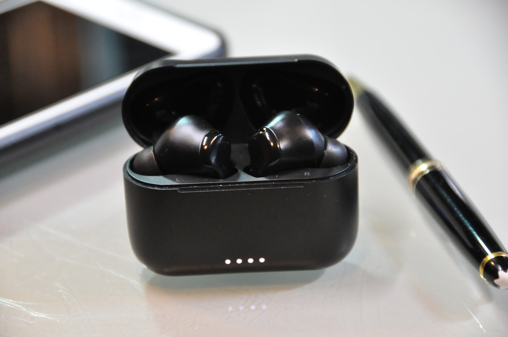 TOZO Hybrid Active Noise Cancelling in Ear Wireless Earbuds, 68H Playtime | 6 Mics AI Clear Calls, LED Display, 32 Preset EQs App, Bluetooth 5.3 Headphones, IPX8 Waterproof, Comfort Fit Ear Buds Black customer photo 2